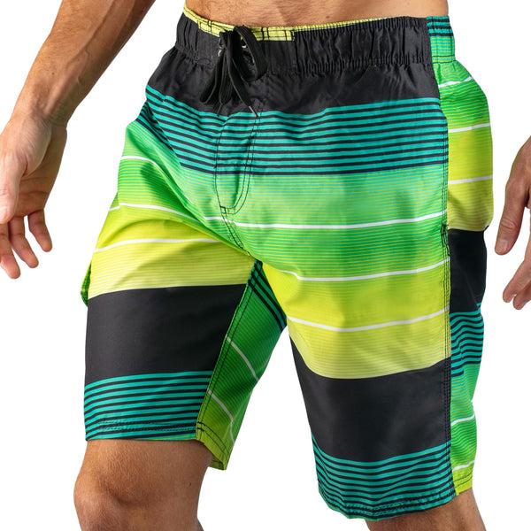 Kanu Surf Men's Echelon 9" Swim Trunks Black