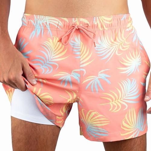 Kanu Surf Men's Rewind 5" Stretch Swim Trunks Black