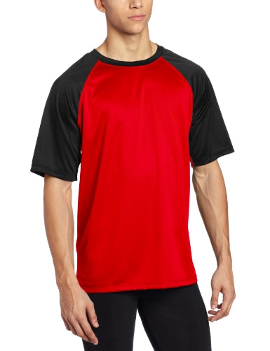 Kanu Surf Men's Contrast Short Sleeve Rashguard Black