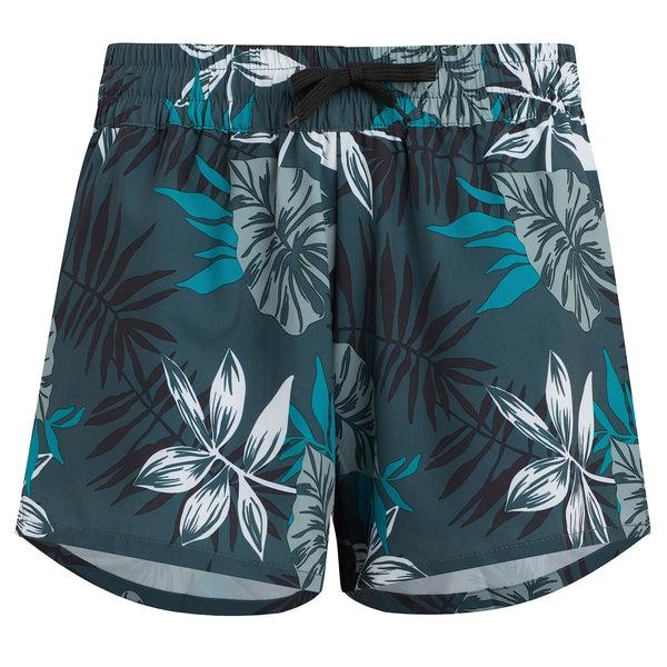 Kanu Surf Women's Gabby 4" Stretch Elastic Board Shorts Black