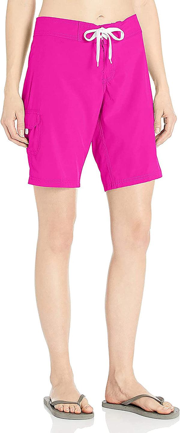 Kanu Surf Women's Marina 9" Classic Board Shorts (Part 1) Black