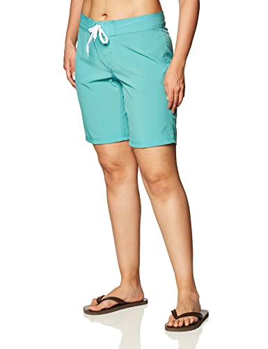 kanu surf Women's Marina 9" Classic Board Shorts (Part 2) Lagoon