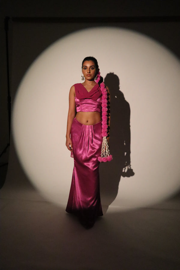 Kanya London Kanya London Cami Corset Top Purple Co-Ord