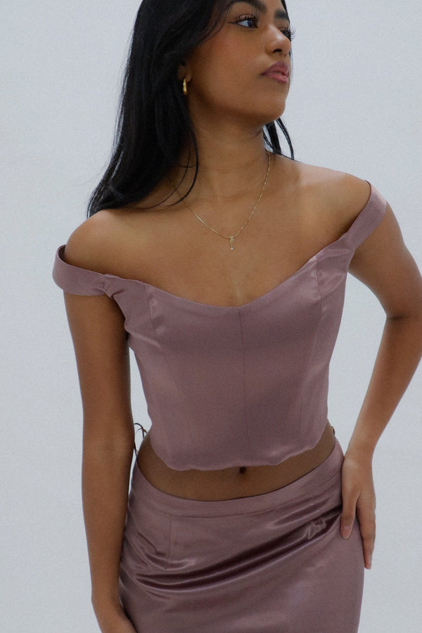 kanya london OFF THE SHOULDER CORSET
