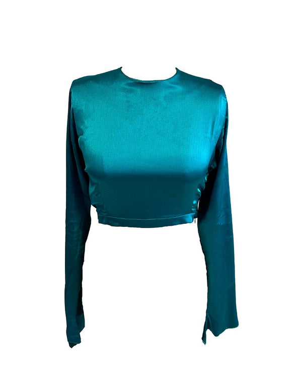 kanya london Turquoise Long Sleeve Top