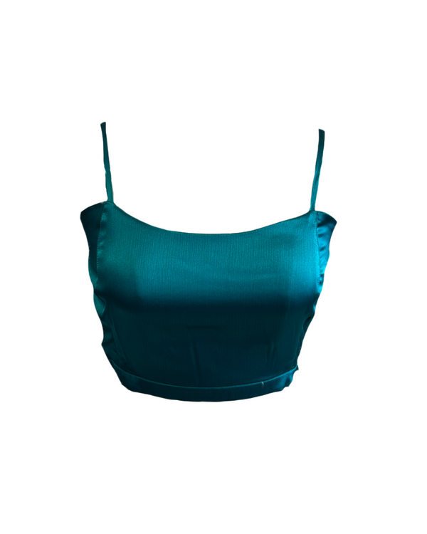 kanya london Turquoise Spaghetti Strap Top