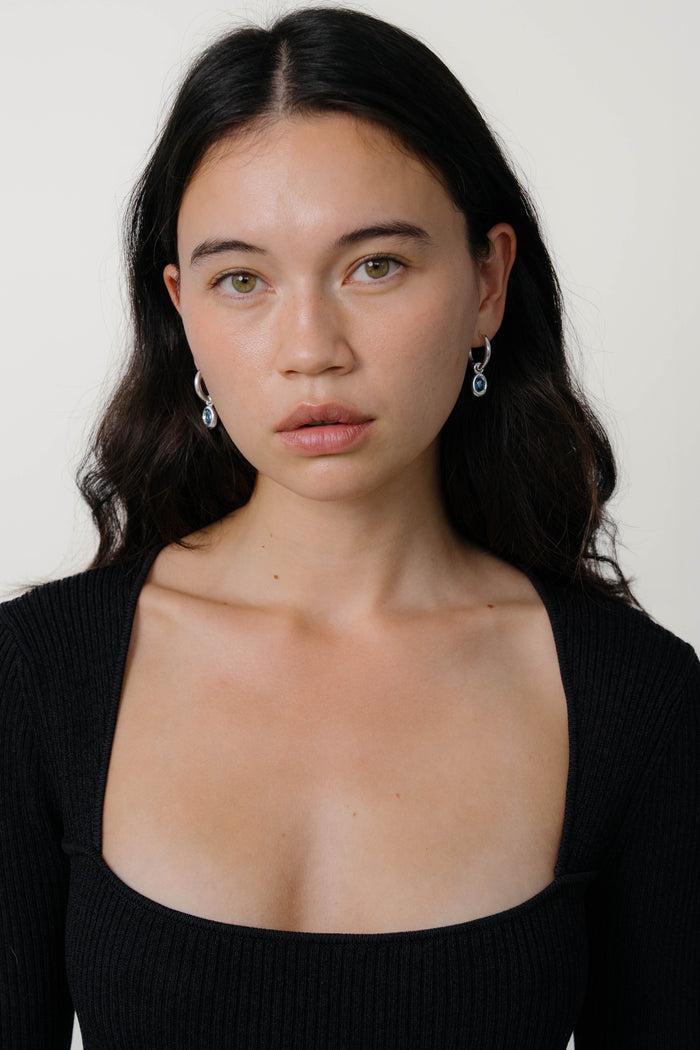 kara yoo jewelry Ami Hoops
