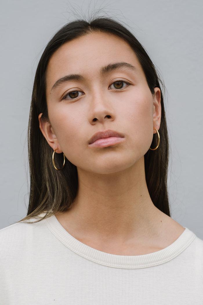 kara yoo jewelry Arlo Large Hoops