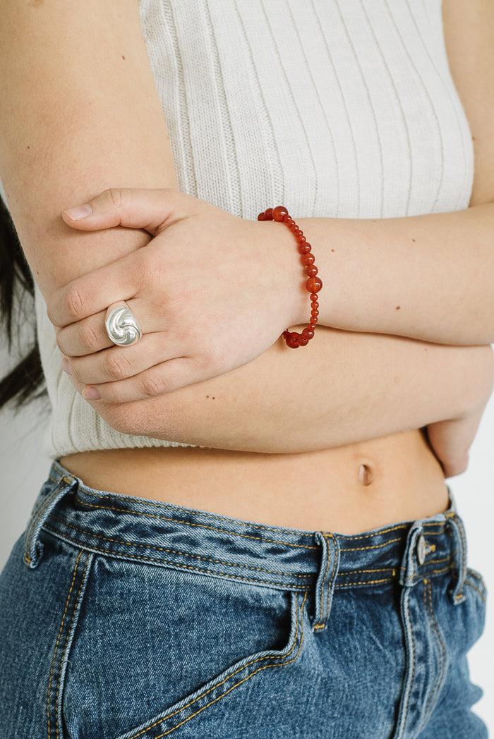 kara yoo jewelry Avery Bracelet - Carnelian