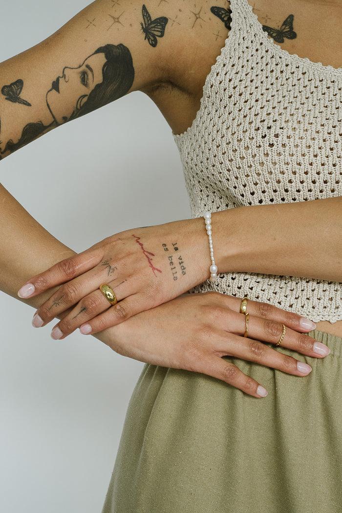 Kara Yoo Jewelry Avery Bracelet - Pearl