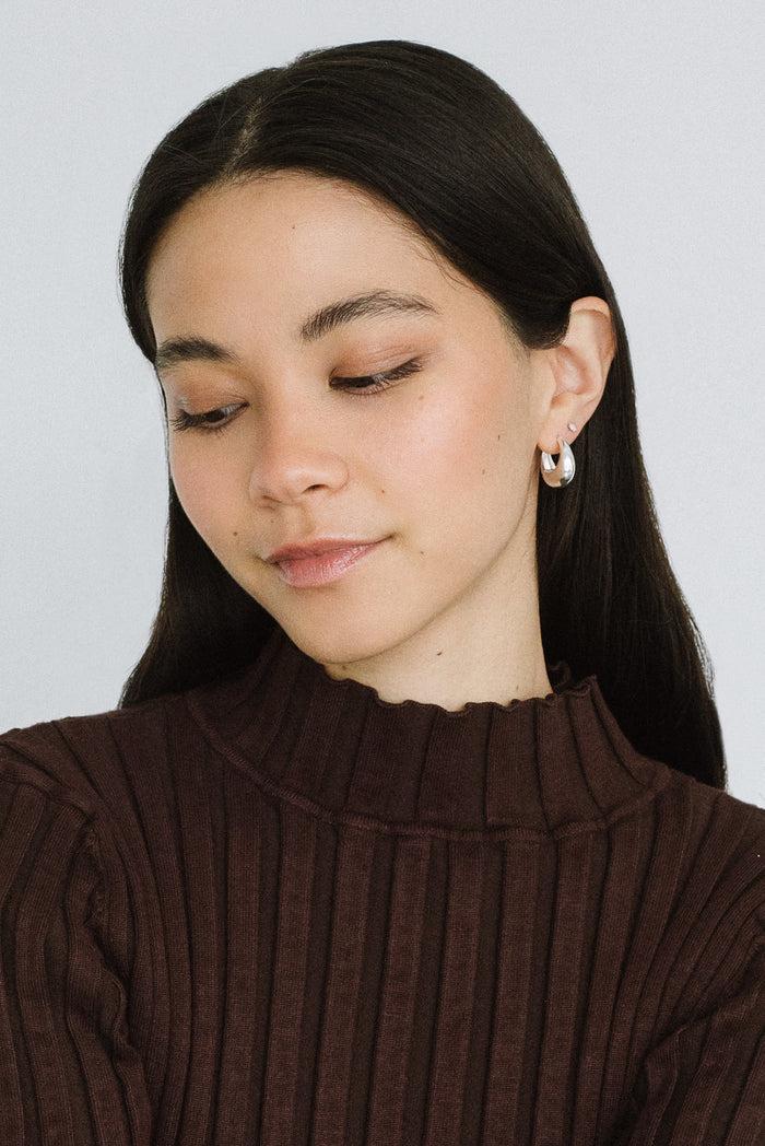 kara Yoo Jewelry Baby Hazel Hoops