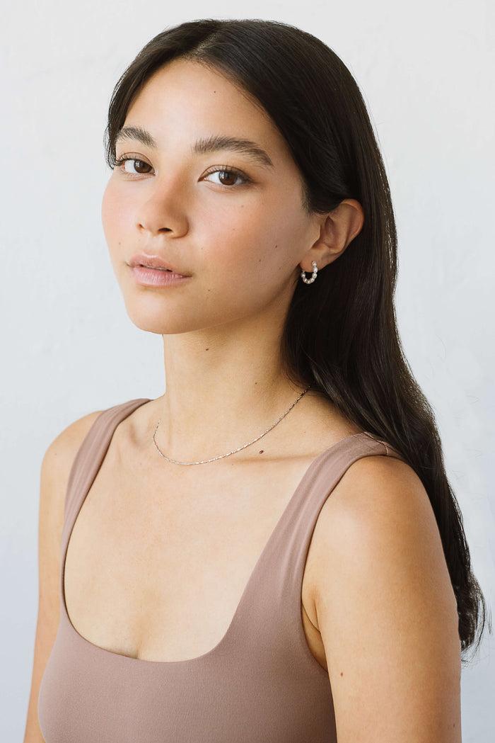 kara yoo jewelry Baby Rosa Hoops
