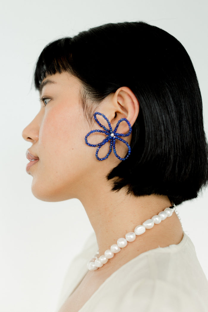 kara yoo jewelry Bloom Large Earrings