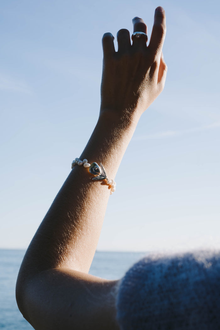 Kara Yoo Jewelry Fishbone Bracelet