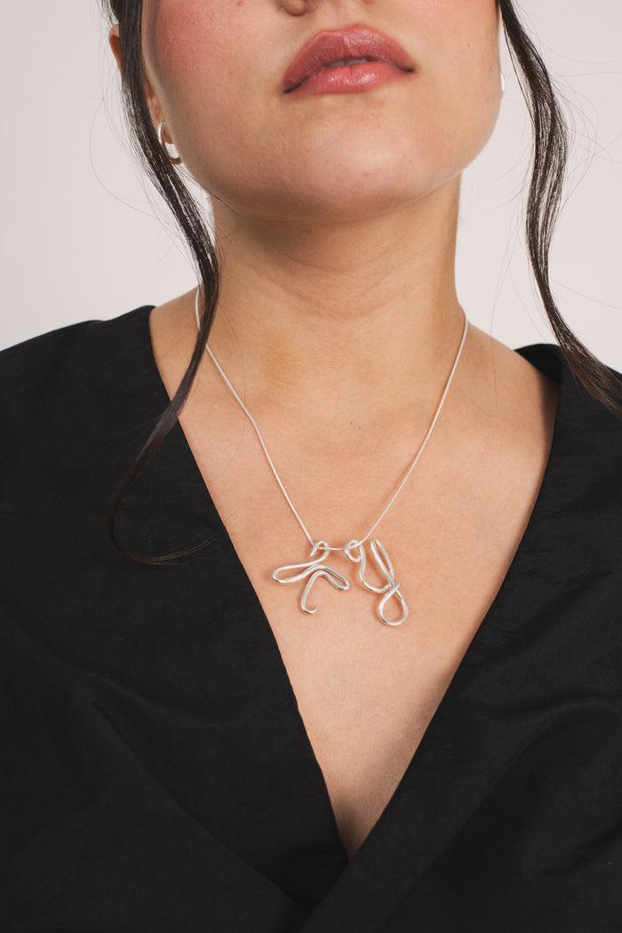 Kara Yoo Jewelry Initial Necklace