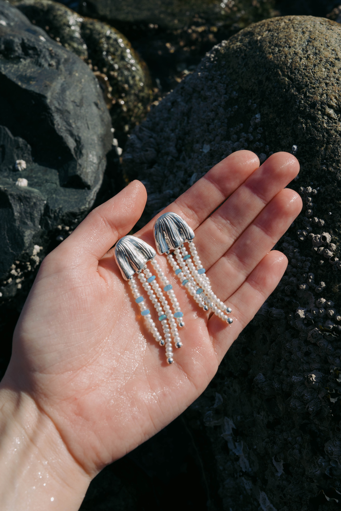 Kara Yoo Jewelry Jellyfish Earrings