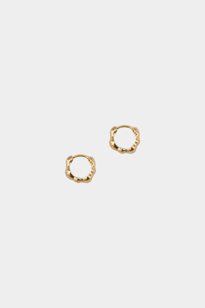 Kara Yoo Jewelry Lara Hoops Small