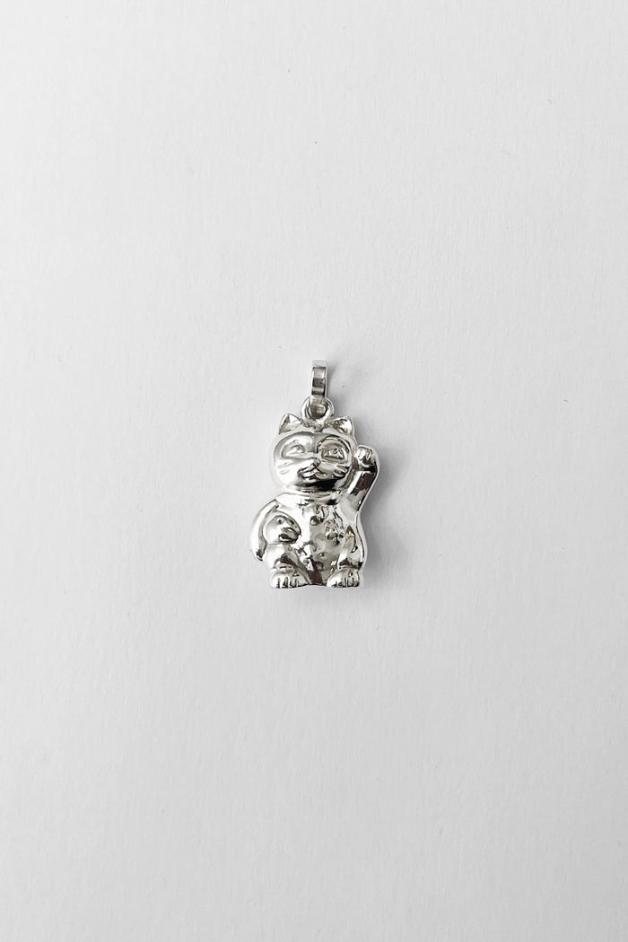 Kara Yoo Jewelry Lucky Cat Necklace
