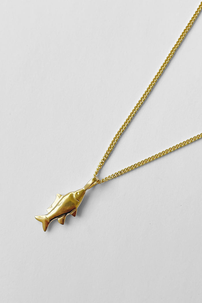 Kara Yoo Jewelry Lucky Fish Necklace
