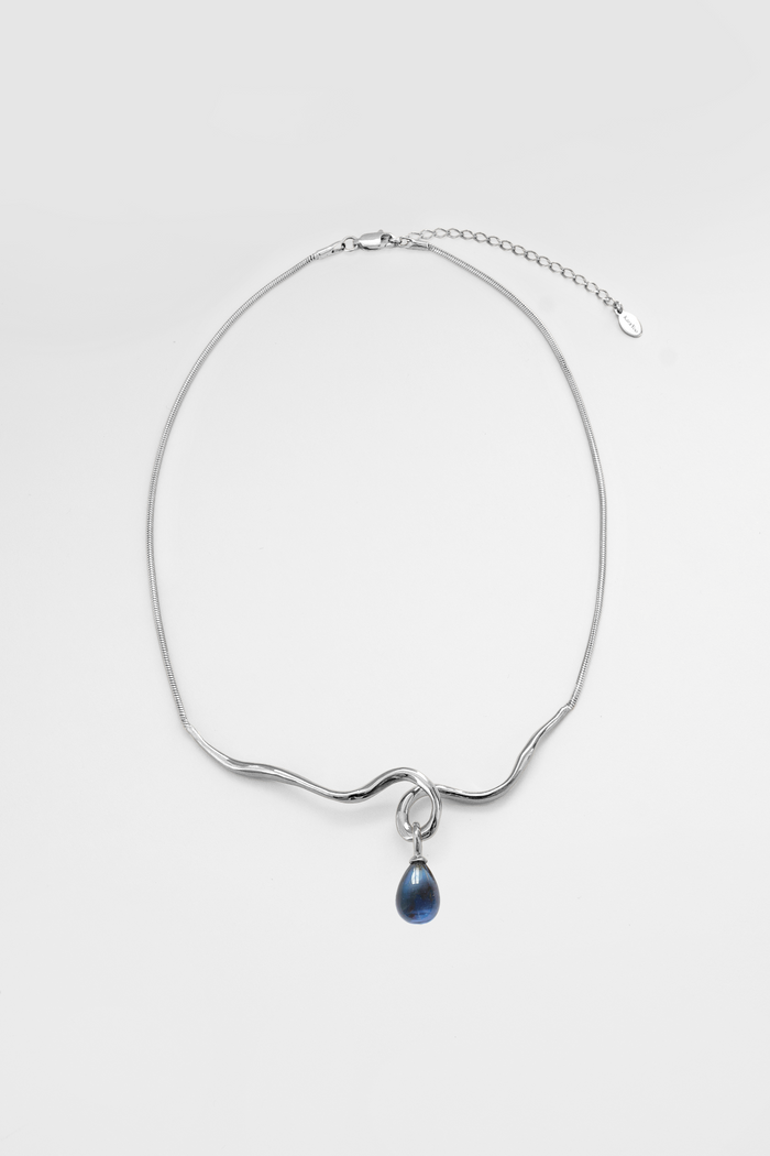 kara yoo jewelry Maeva Necklace + Small Drop Charm