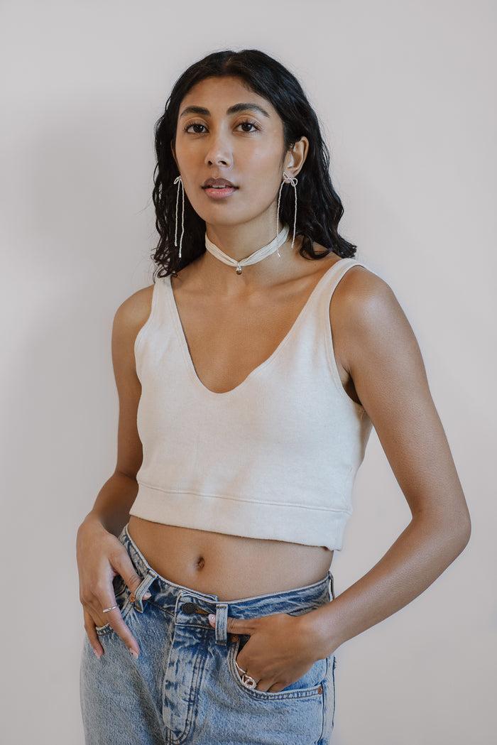 Kara Yoo Jewelry Margot Earrings Silver