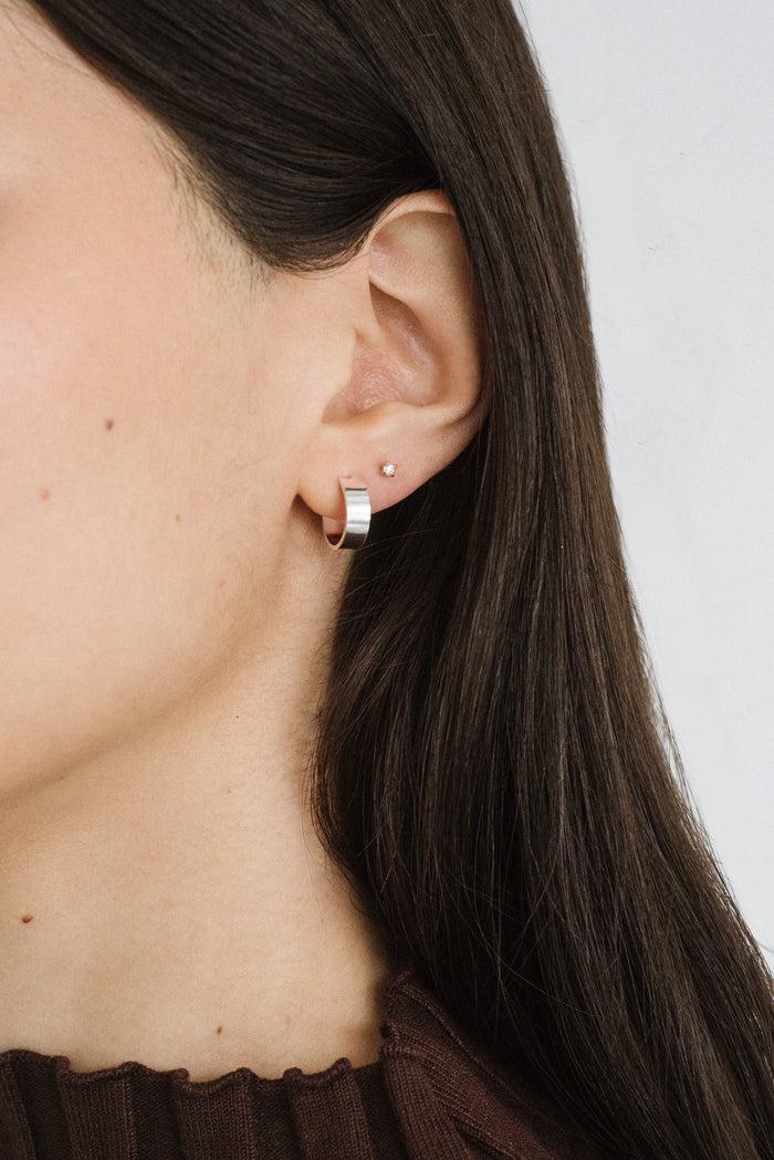 Kara Yoo Jewelry Merit Hoops