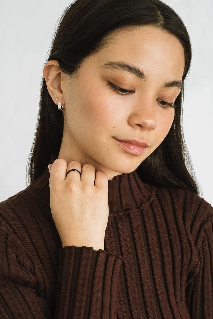 Kara Yoo Jewelry Merit Hoops