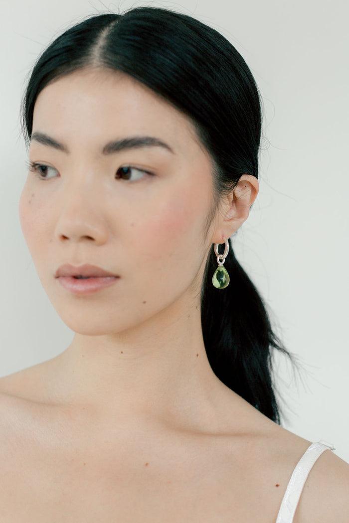 Kara Yoo Jewelry Pippa Hoops + Small Drops