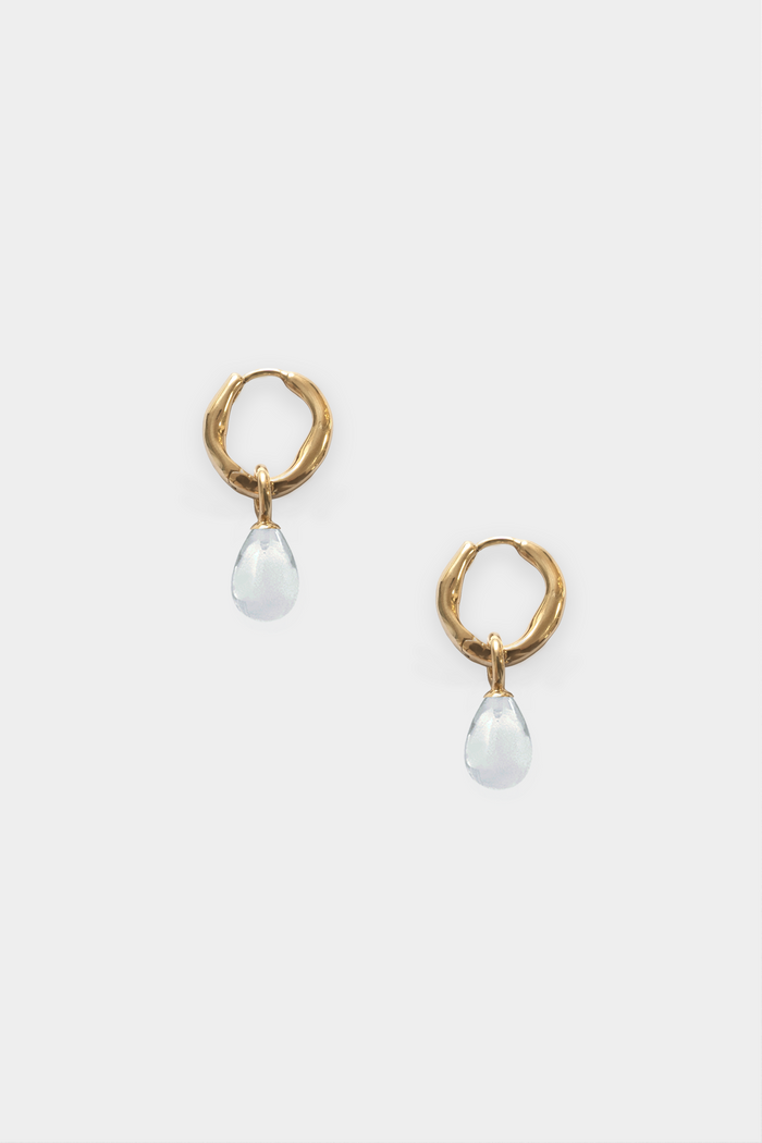 kara yoo jewelry Pippa Hoops + Small Drops