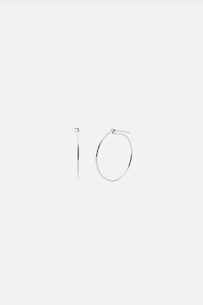 kara yoo jewelry Pull-Me-Through Baby Hoops