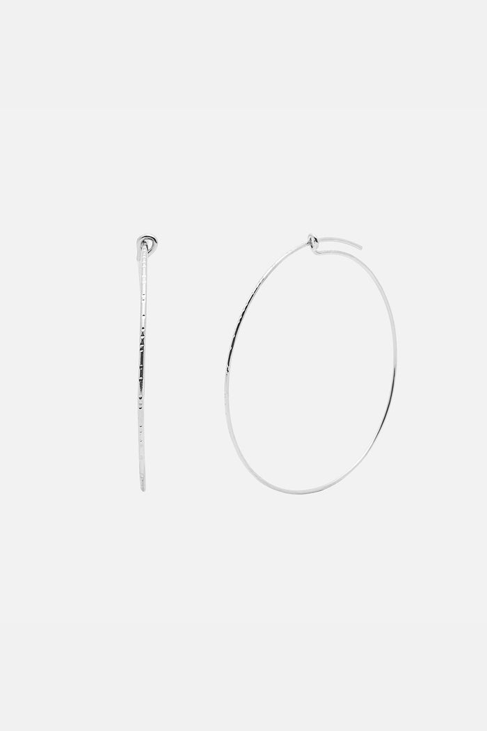 Kara Yoo Jewelry Pull-Me-Through Large Hoops