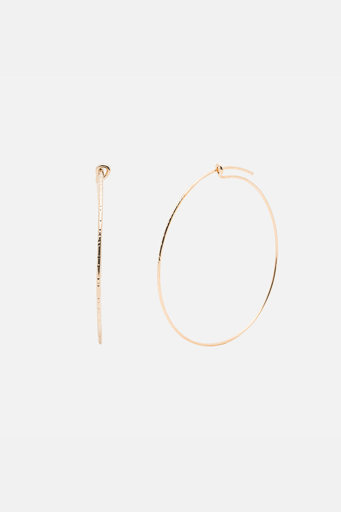 Kara Yoo Jewelry Pull-Me-Through Large Hoops