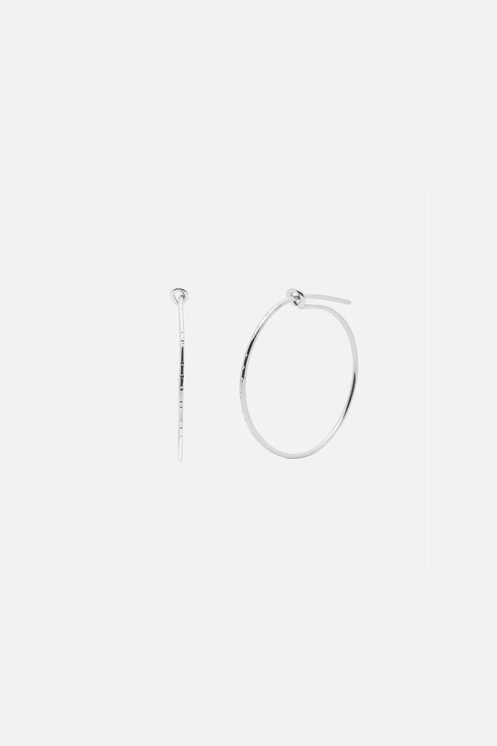 Kara Yoo Jewelry Pull-Me-Through Small Hoops