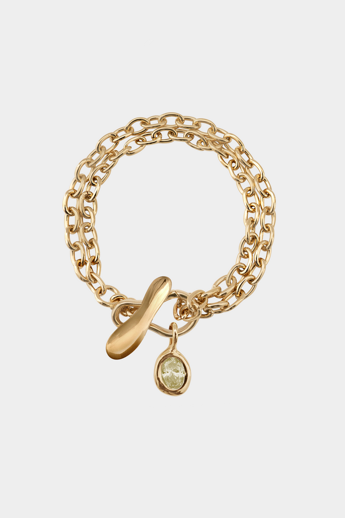 Kara Yoo Jewelry Ramona Bracelet + Ami Charm