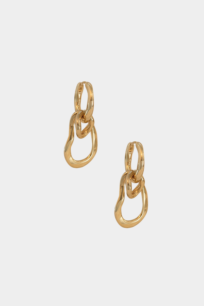 Kara Yoo Jewelry Renata Hoop Set