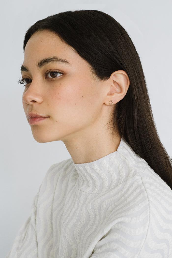 kara yoo jewelry Rhode Studs Solid 14K Gold