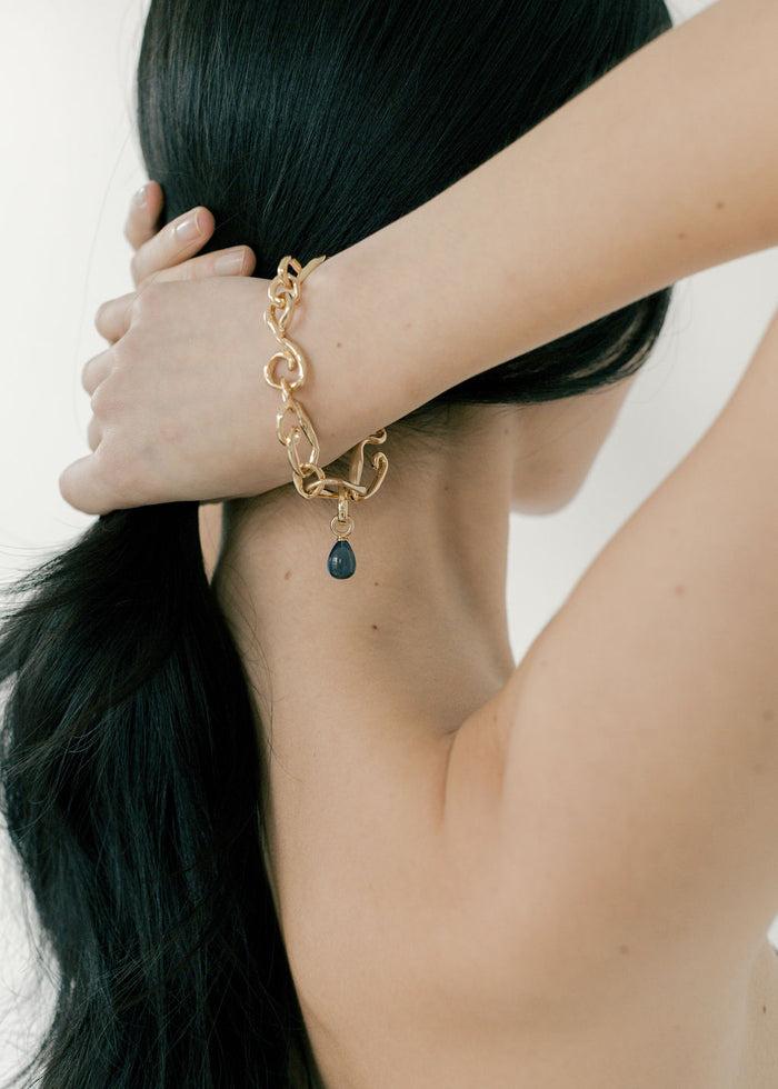Kara Yoo Jewelry Sabine Bracelet + Small Drop