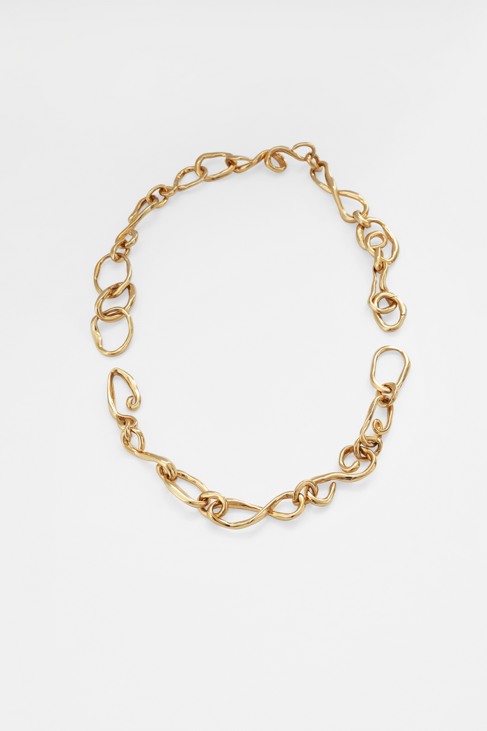 Kara Yoo Jewelry Sabine Necklace + Large Drop Charm