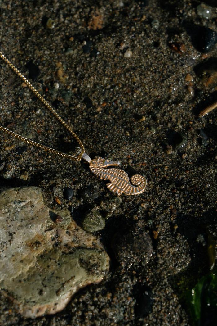 Kara Yoo Jewelry Seahorse Necklace