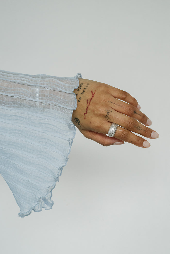 kara yoo jewelry Seaweed Dome Ring