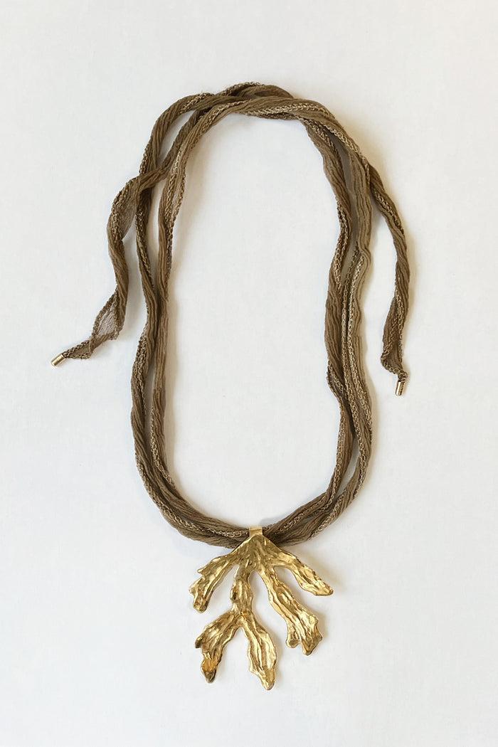 Kara Yoo Jewelry Seaweed On Fairy Silk