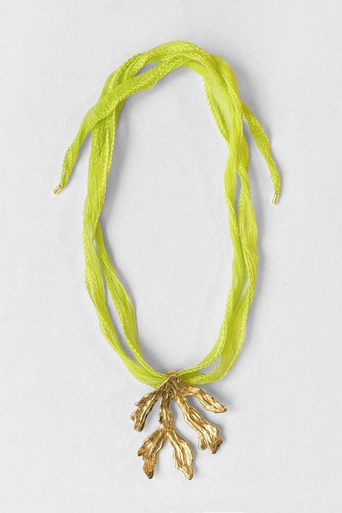 kara yoo jewelry Seaweed on Fairy Silk