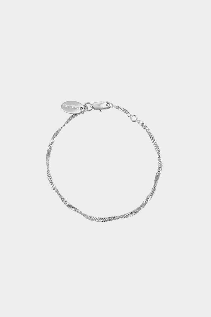 kara yoo jewelry Thin Singapore Bracelet