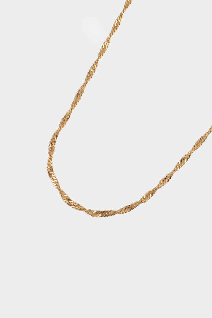 Kara Yoo Jewelry Thin Singapore Necklace