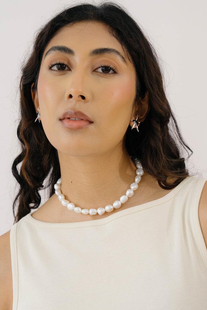 kara yoo jewelry Yona Collar - Baroque Pearl