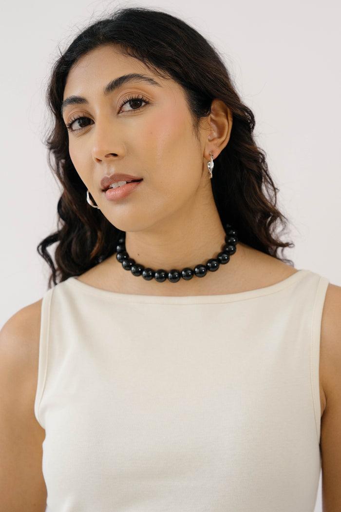 kara yoo jewelry Yona Collar - Black Onyx