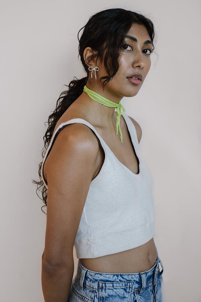 kara yoo jewelry Petite Dorothy Earring Jacket + Prism 2mm Stud