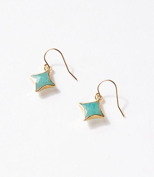 Karen Kane Amazonite Amazonite Kite Earrings Karen Kane