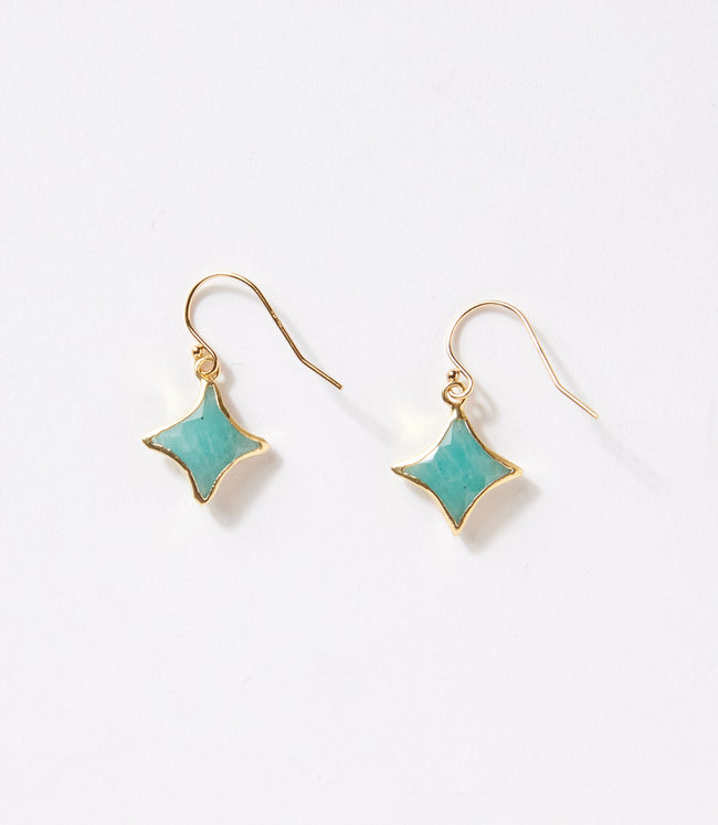 Karen Kane Amazonite Amazonite Kite Earrings Karen Kane