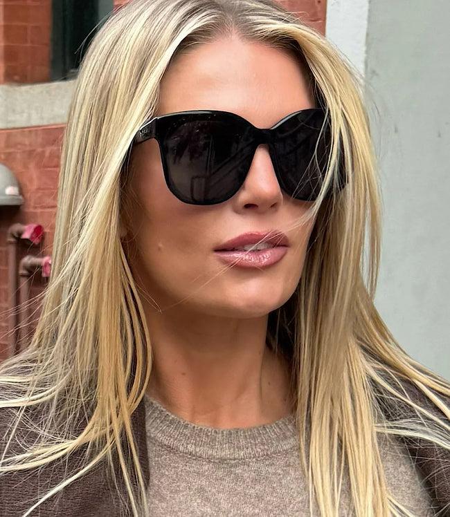 Karen Kane Black DIFF Gia Square Sunglasses Karen Kane